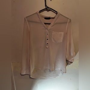 Off white button up